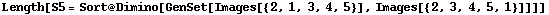 Length[S5 = Sort @ Dimino[GenSet[Images[{2, 1, 3, 4, 5}], Images[{2, 3, 4, 5, 1}]]]]