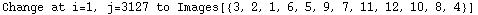 Change at i=1, j=3127 to Images[{3, 2, 1, 6, 5, 9, 7, 11, 12, 10, 8, 4}]
