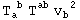 T_a ^( b) T_  ^ab v_b^ ^2